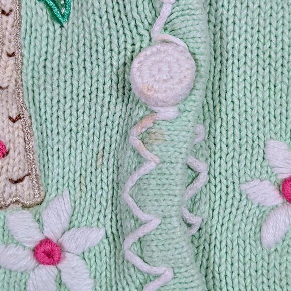 TIMBERLEA FLAMINGO EMBROIDERED SWEATER VEST - Picture 3 of 6